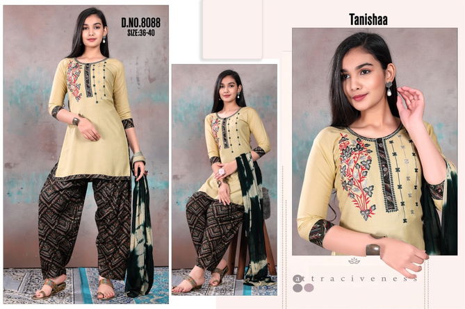 Tanishaa 8088 Readymade Suits Kids Catalog
